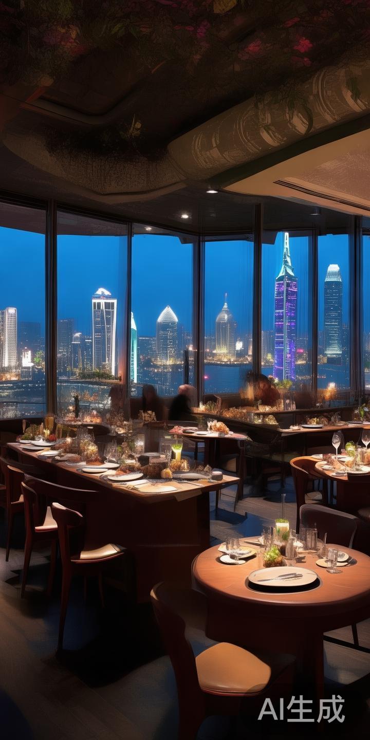 除了中餐，欧洲风味和亚洲特色的餐厅也让人流连忘返。