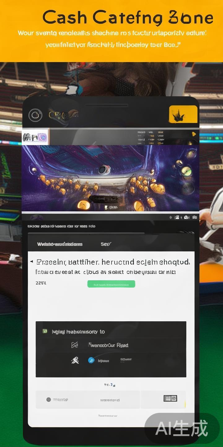 在资金到账后，玩家可以选择进入“现金下注”区域。在